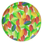 Leaves plates