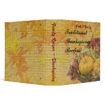 Leaves &amp; Gourds 2" Vinyl Binders