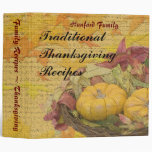 Leaves & Gourds 2" Vinyl Binders