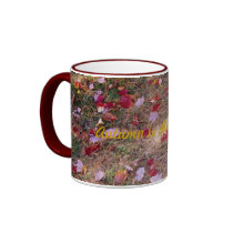 Leaves in Grass mugs