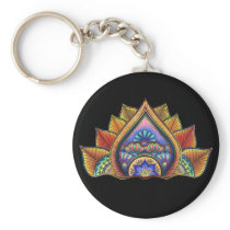 Leaves Keychain