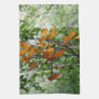 Leaves kitchen towel