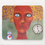 leaves mouse pad