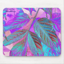 Leaves mousepads by avisnoelledesigns Leaves mousepads