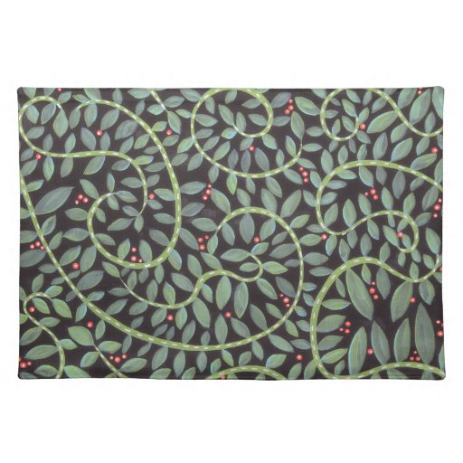 Leaves of Green Placemat Zazzle
