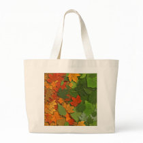 Leaves of red,yellow and green bags by HeatherFlower Leaves of red,yellow and green bags