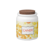Leaves of Summer Candy Jar candy jars