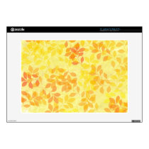 Leaves of Summer Laptop Skin skins