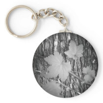 Leaves on Bark Key Chains