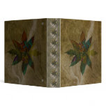 Leaves on Wood Vinyl Binders
