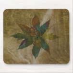 Leaves on Wood Mousepads