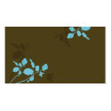 Leaves Profile Card business cards by coconutpie Leaves Profile Card business cards