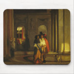 Leaving for the Walk Mousepads