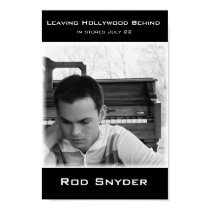 Leaving Hollywood Behind - release date poster posters by rodsnyder Leaving Hollywood Behind - release date poster posters