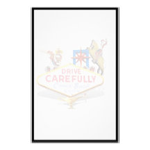 Leaving Las Vegas (Back of Las Vegas Welcome Sign) Stationery Paper