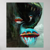 Leaving Snake Mountain Print
