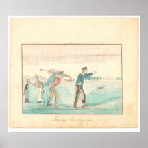 Leaving the Diggings (1601A) Print