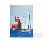 Leaving The Harbor Card