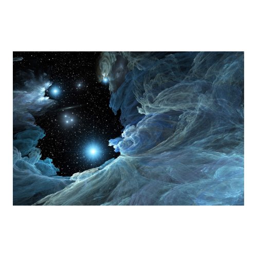 Leaving the Poseidon Nebula -2009 print