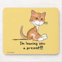 Leaving you a present !! mousepads