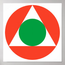 Lebanese Air Force Roundel Poster