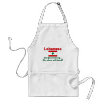 Lebanese and Good Looking Apron