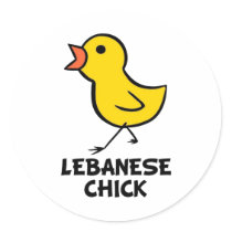 Lebanese Chick stickers