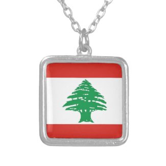 Lebanese Flag Custom Jewelry