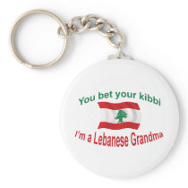 Lebanese Grandma - Bet Your Kibbi Key Chain