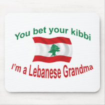 Lebanese Grandma - Bet Your Kibbi Mousepad