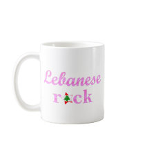Lebaneses Rock - Cute Pink Mug