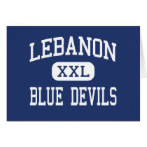 Lebanon - Blue Devils - High - Lebanon Tennessee cards