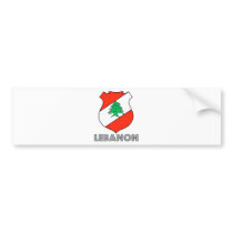 Lebanon Coat of Arms Bumper Stickers
