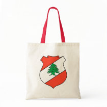 Lebanon Coat of Arms detail Canvas Bag