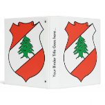 Lebanon Coat of Arms detail binders