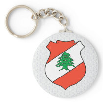 Lebanon Coat of Arms detail Keychain