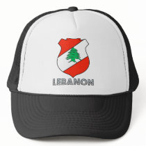 Lebanon Coat of Arms Mesh Hat