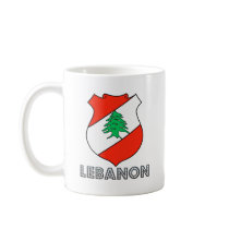 Lebanon Coat of Arms Mugs