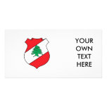 Lebanon Coat of Arms Customized Photo Card
