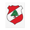 Lebanon Coat of Arms postcards
