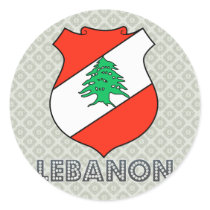 Lebanon Coat of Arms Sticker