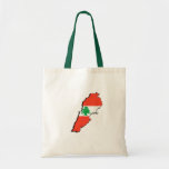 Lebanon Flag 3D Tote Bag