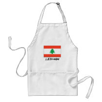 Lebanon Flag Apron