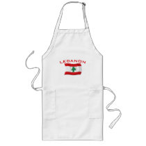 Lebanon Flag Apron