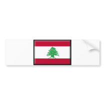 Lebanon Flag bumper stickers