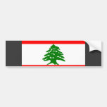Lebanon Flag Bumper Sticker