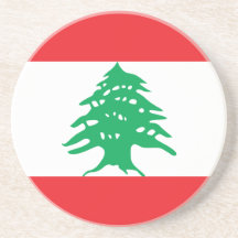 Lebanon Flag Coaster
