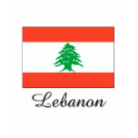 Lebanon Flag Design T-shirts