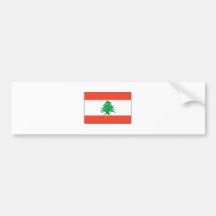 Lebanon FLAG International Bumper Sticker