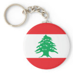 Lebanon Flag Keychains